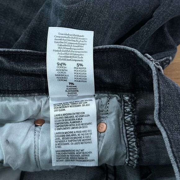 Mother The Insider Crop Step Fray Jeans in Save Your Soul Size 28 - Picture 9 of 10